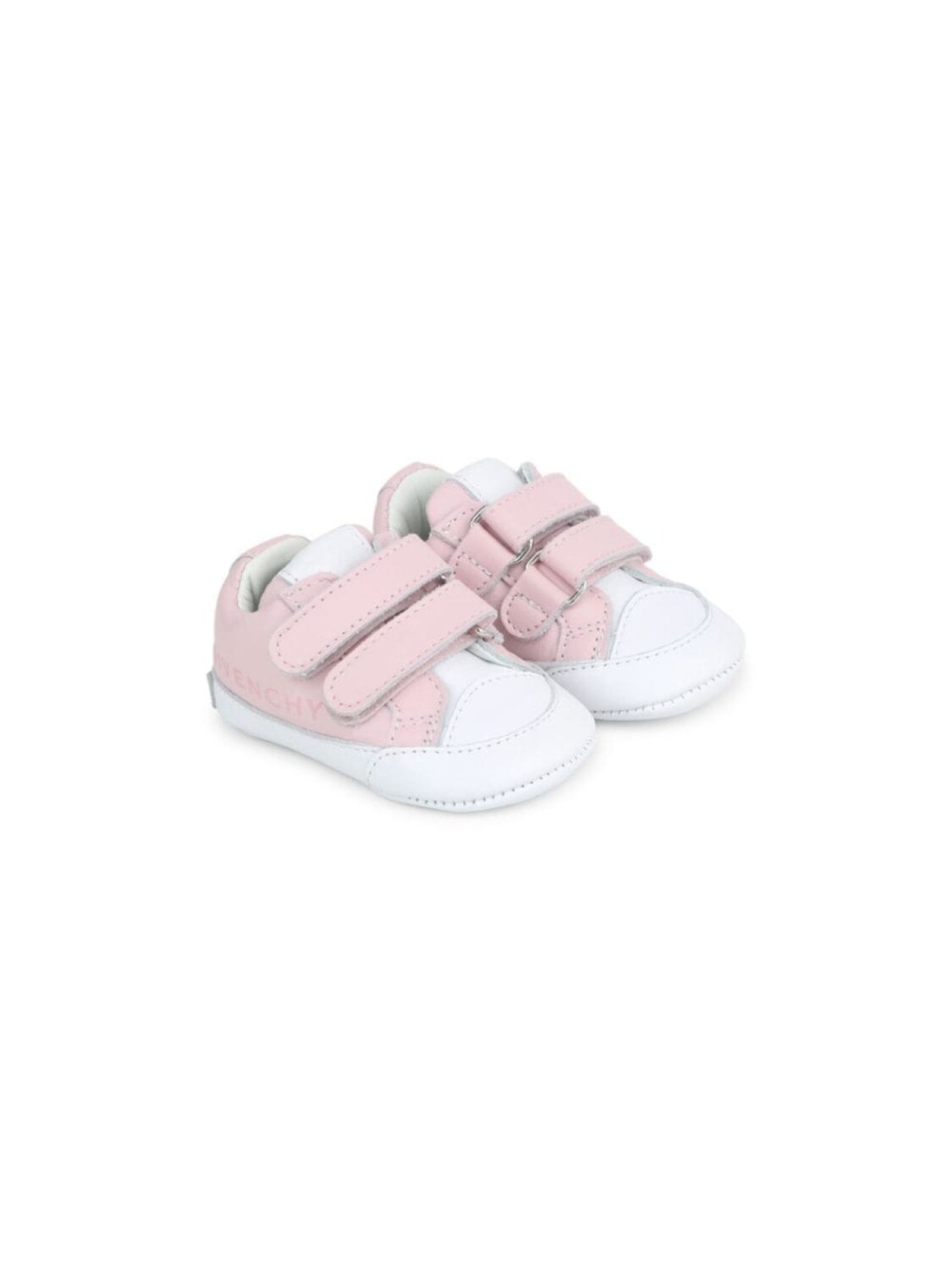 

Givenchy Kids кроссовки на липучках, розовый