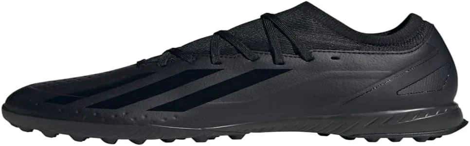 Футбольные бутсы Adidas для взрослых унисекс X Crazyfast Messi.3 для твердого грунта, черный — фото 2