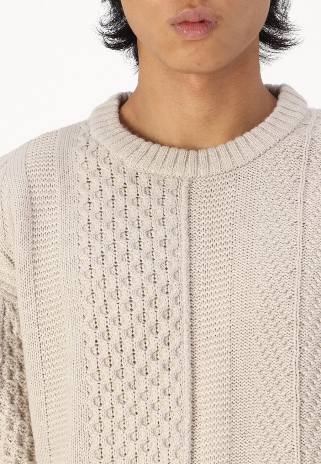 

Джемпер JCOCORD Jack & Jones, молочный