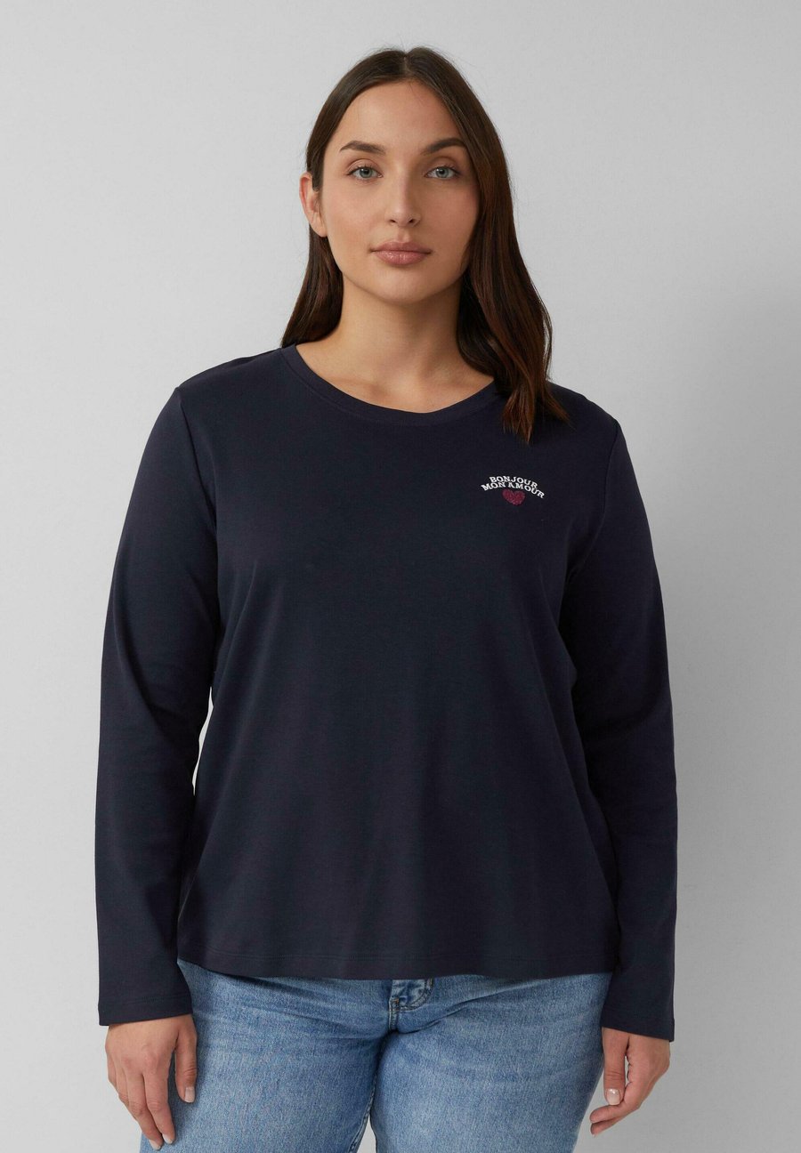 

Топ s.Oliver Long sleeved top, Navy/Blue