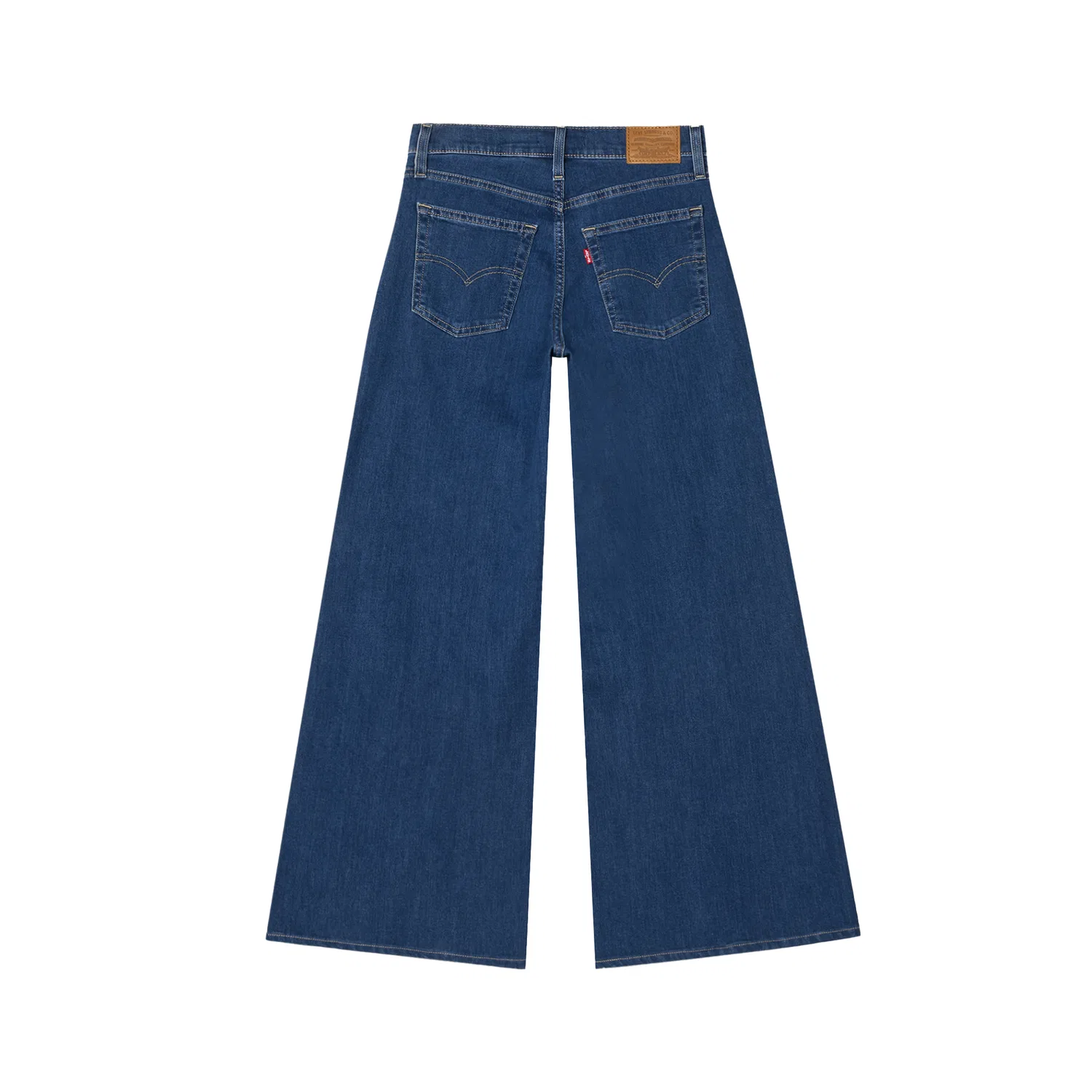 Джинсы Ice Cool Series для женщин, medium blue, широкие штанины Levis — фото 3