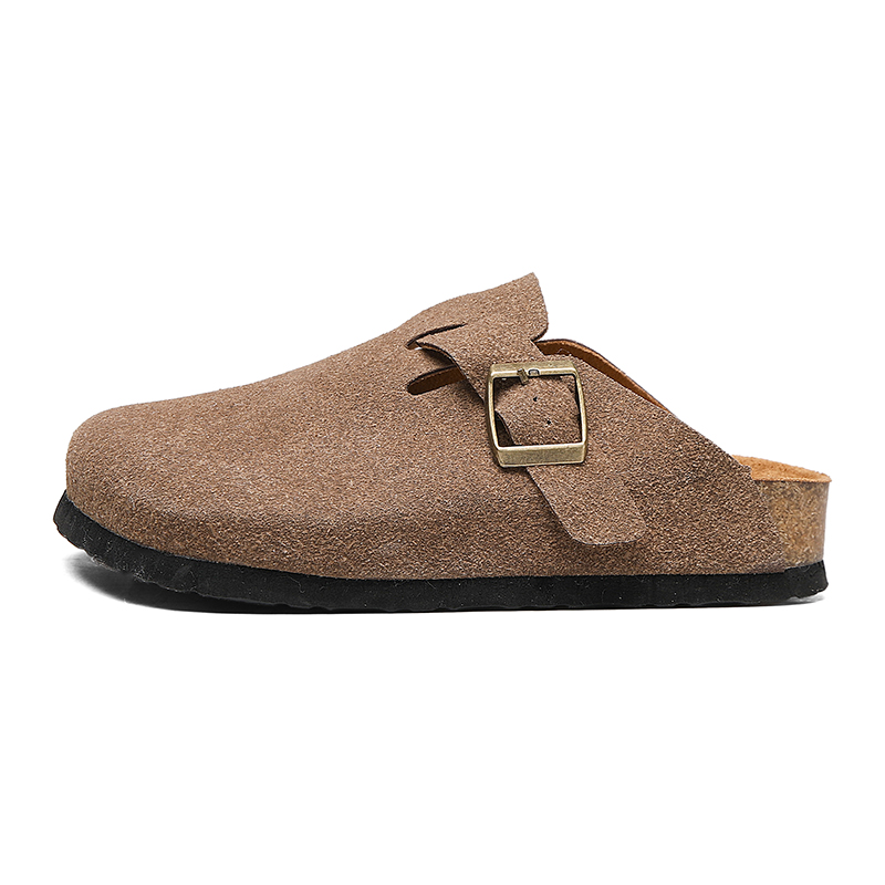 

Скользостойкие износостойкие низкие детские тапочки Kids' KINDDOG, taupe