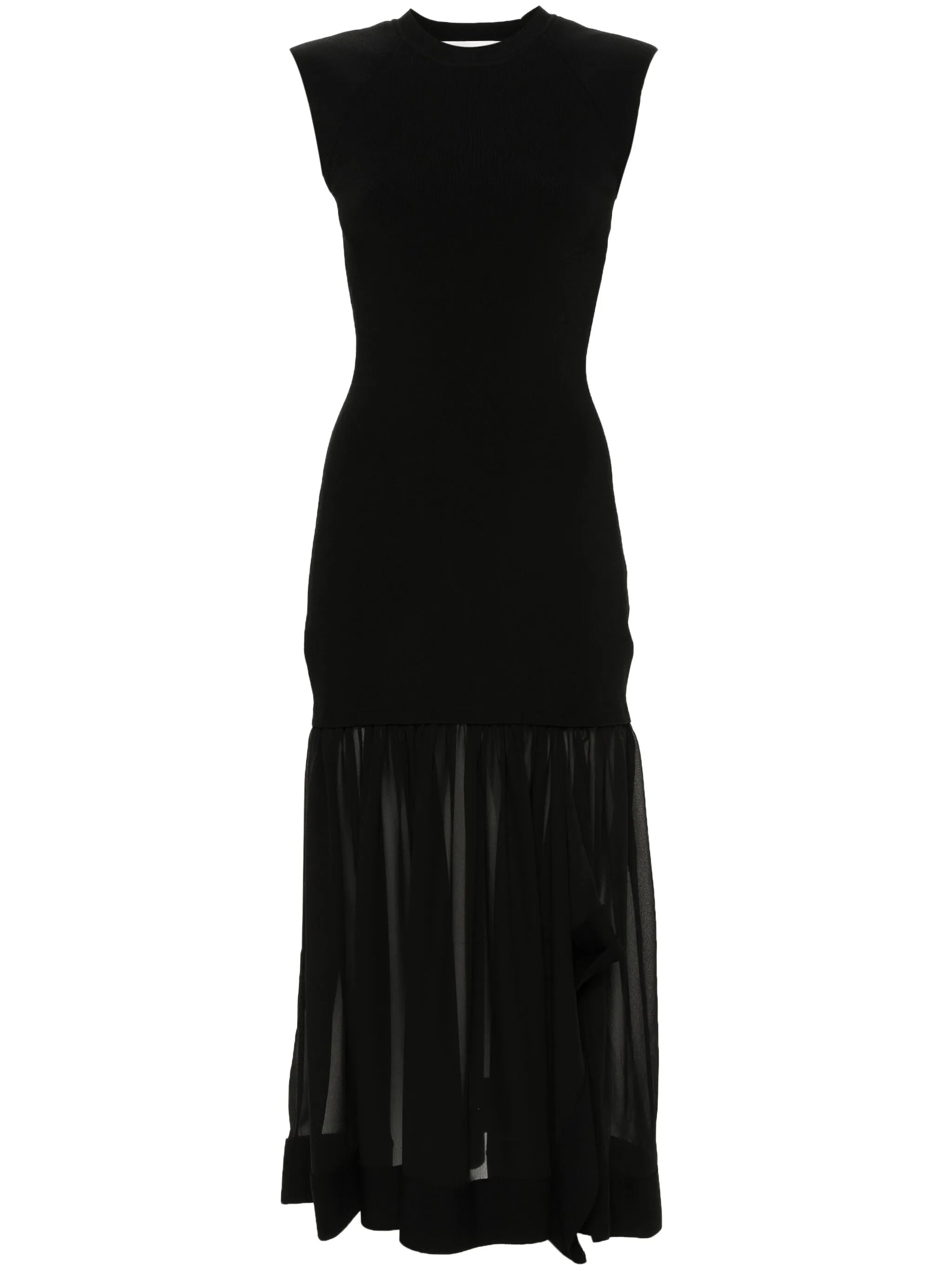 

Платье миди в рубчик 3.1 Phillip Lim, черный