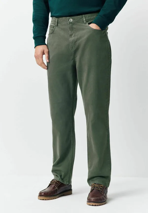 Джинсы прямого кроя с пятью карманами Next, Khaki Green
