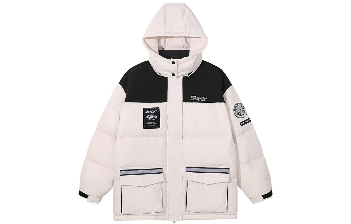 

Пуховик унисекс MATCHA STORY, Черный