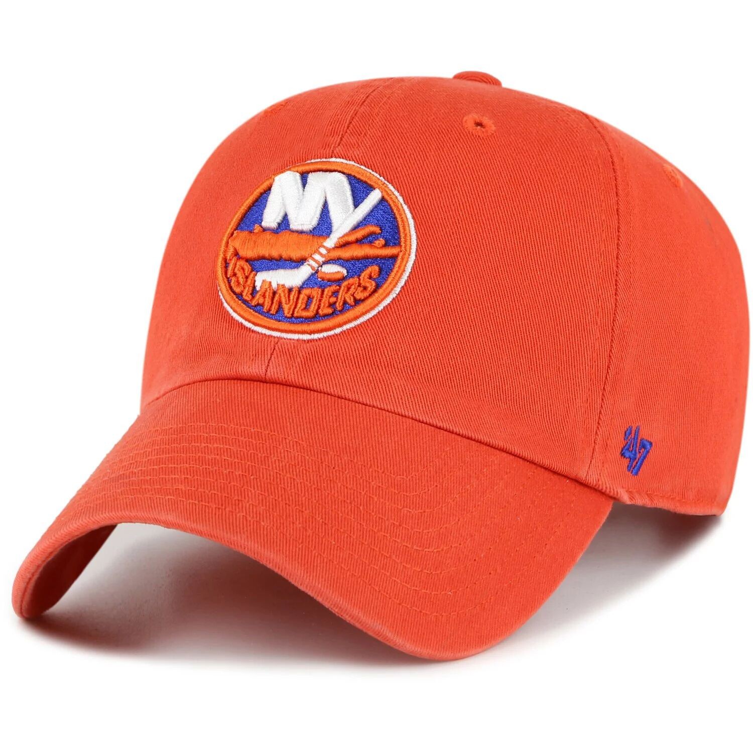 

Мужская регулируемая кепка оранжевого цвета '47 New York Islanders Clean Up