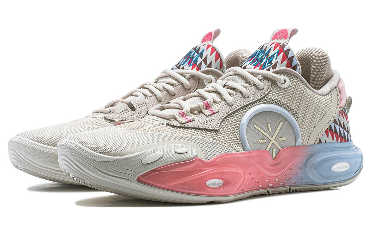 Li Ning LINING City 12 Баскетбольные кроссовки мужские, Бежевый — фото 3