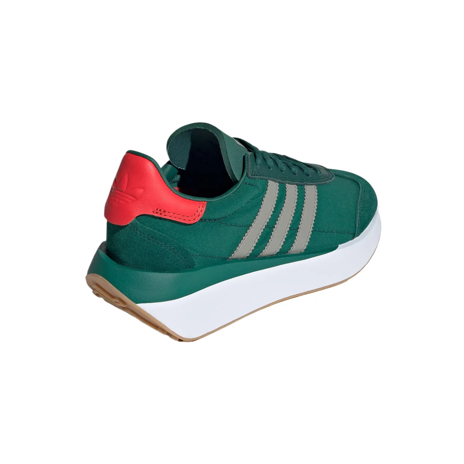 Детские тренировочные кроссовки COUNTRY XLG Adidas Originals, Forest Green/Pebble Dusty Green/Light Red — фото 4