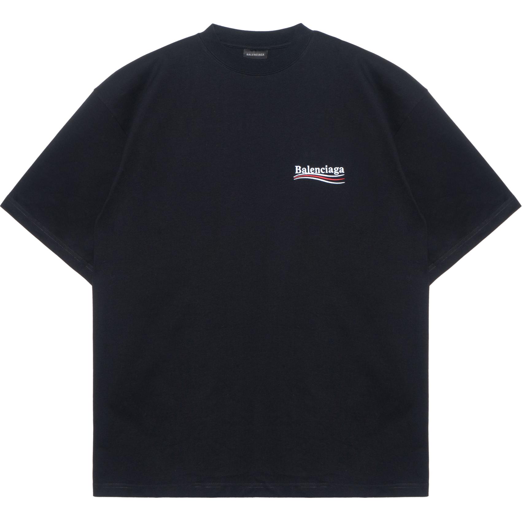 

Кампания Политическая Футболка Oversize Balenciaga, Черный
