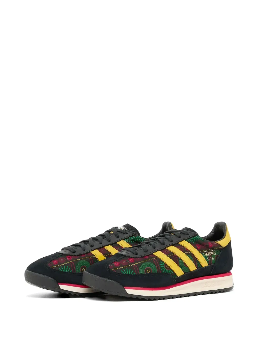 Кроссовки Stripes SL72 Adidas, черный — фото 2