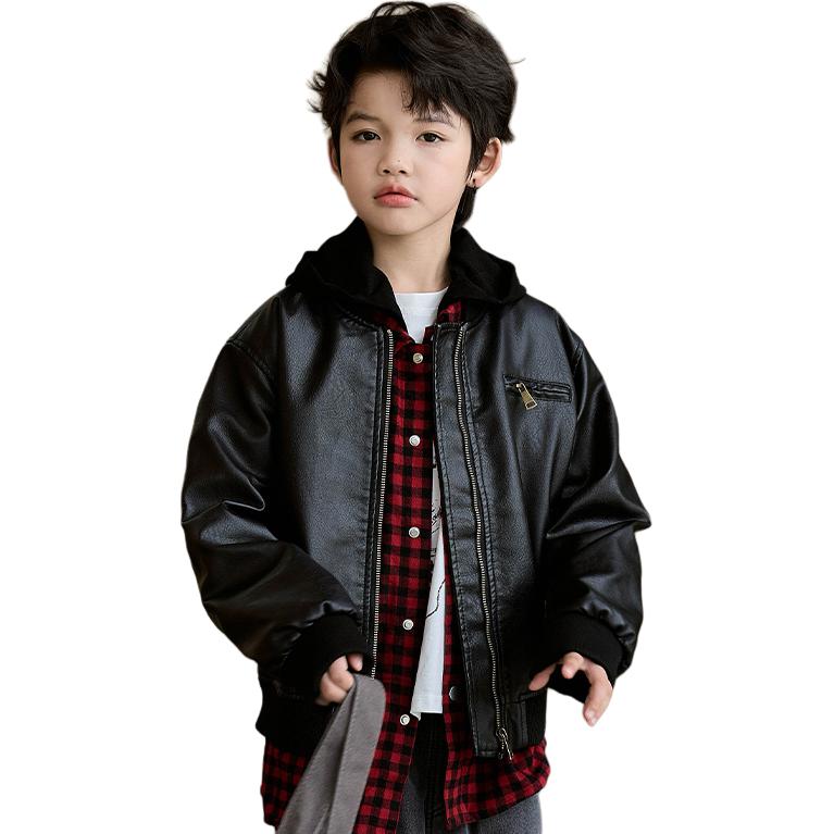 

Детская куртка с воротником-стойкой EASTERN CAMEL, черный