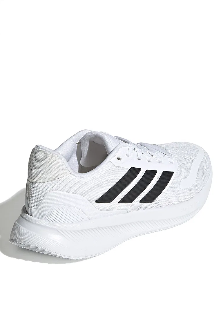 Кроссовки детские, беговые, Runfalcon 5, Adidas, белый/черный — фото 3