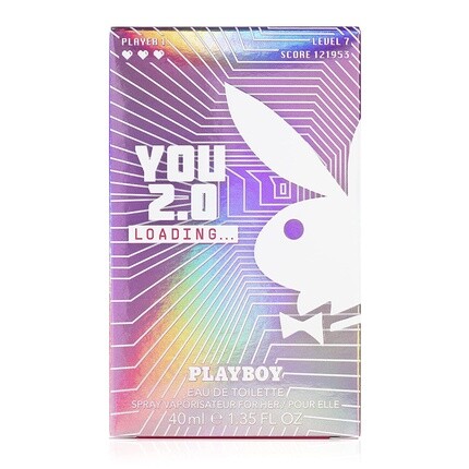 Playboy You 2.0 Loading Eau De Toilette Spray For Women 40ml — фото 3