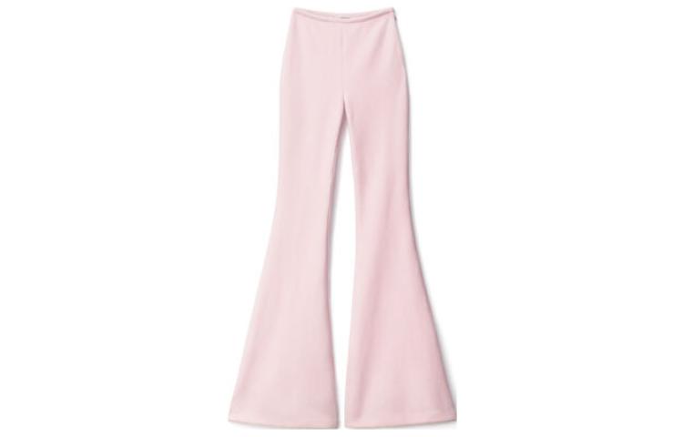 

Средние расклешенные брюки Alexander Wang, розовые