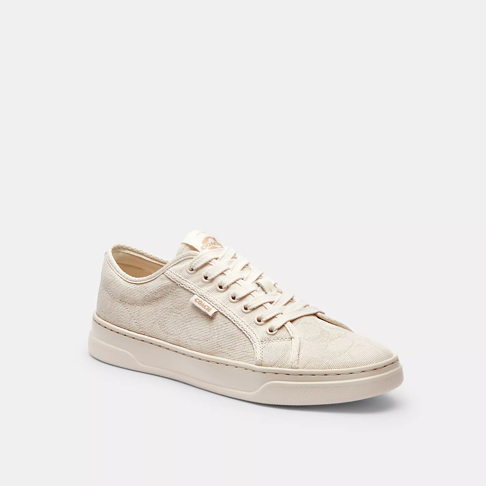 Кроссовки из холста Coach Outlet, Chalk