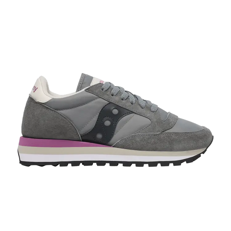 

Кроссовки Saucony Wmns Jazz Triple Grey Black, серый