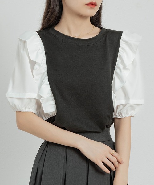 

Футболка с коротким рукавом, дизайнерская MAISON DE THERESE, черный