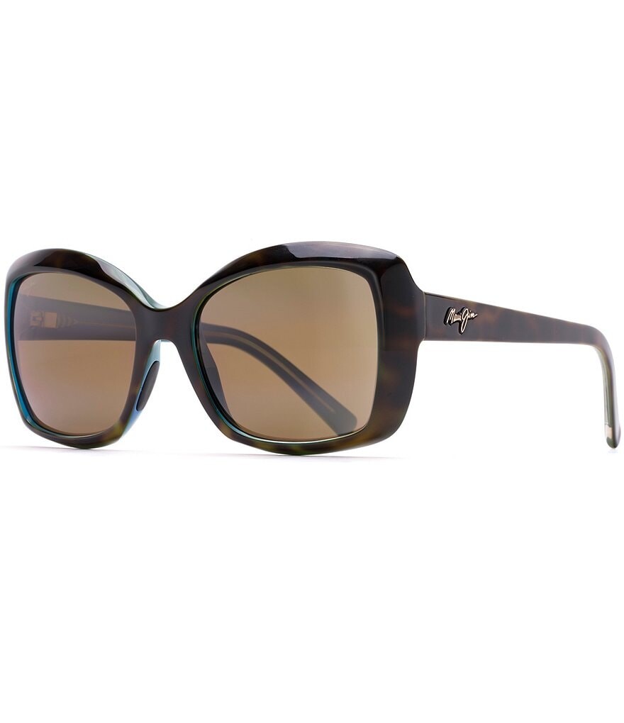 

Круглые солнцезащитные очки Maui Jim Orchid PolarizedPlus2 56 мм, коричневый
