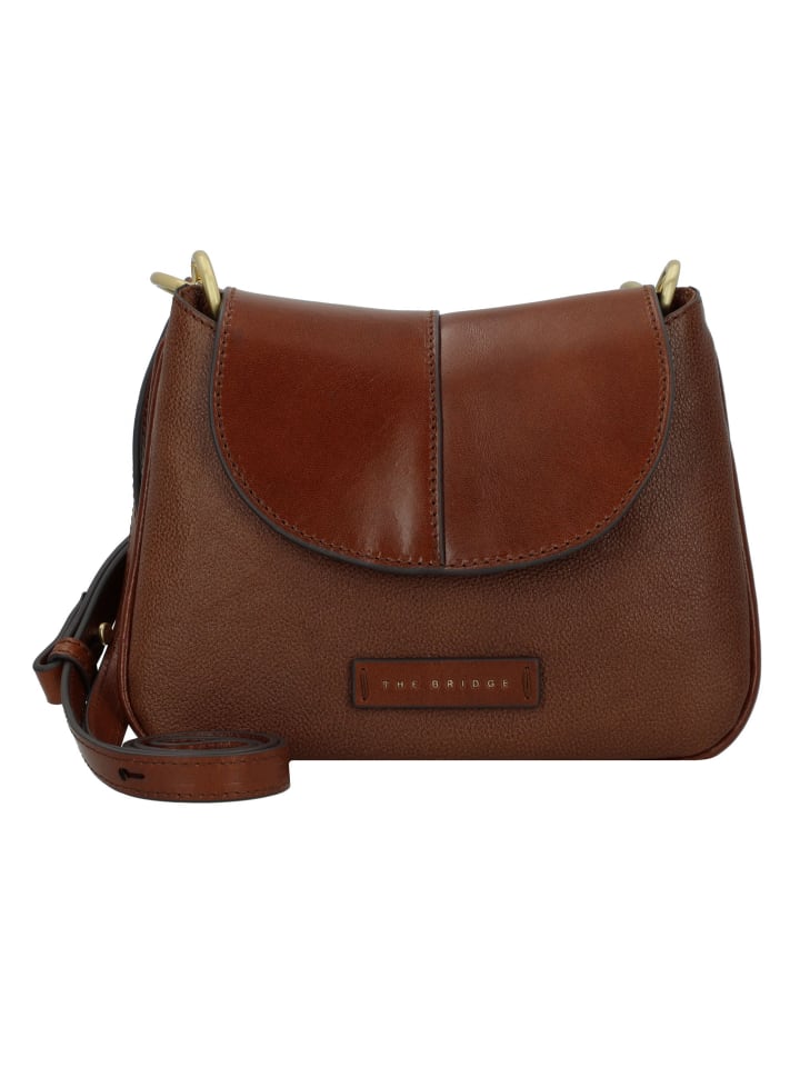 

Наплечная сумка The Bridge Elisabetta Umhängetasche Leder 22 cm, цвет marrone