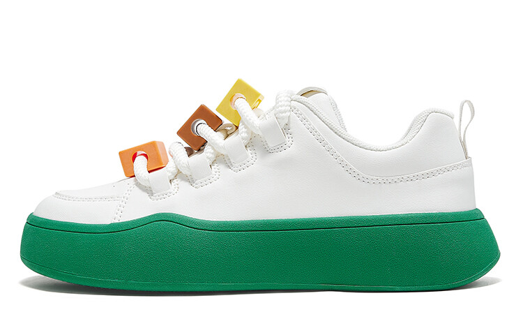 

Кеды, скейтборд обувь женская низкая зеленый Feiyue