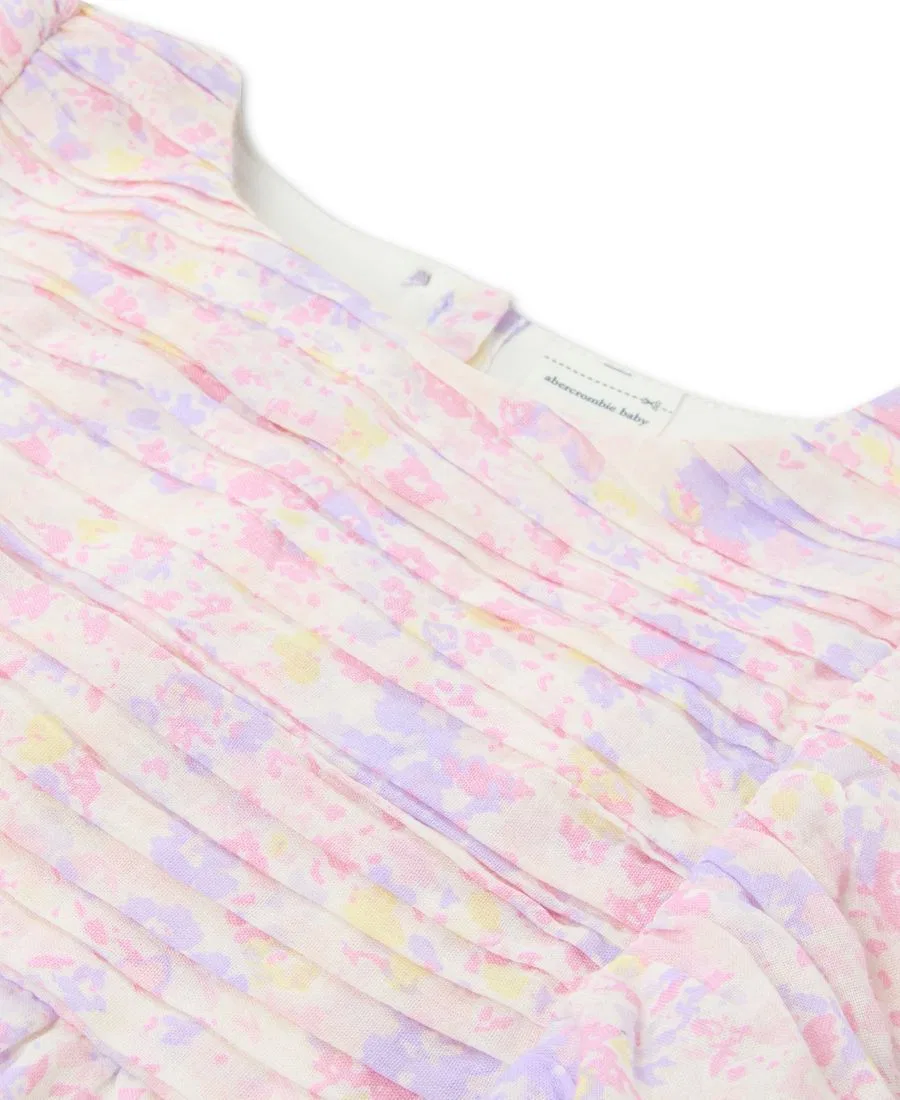 Детский боди Emerson Bubble для девочек Abercrombie Kids, белый/розовый — фото 3