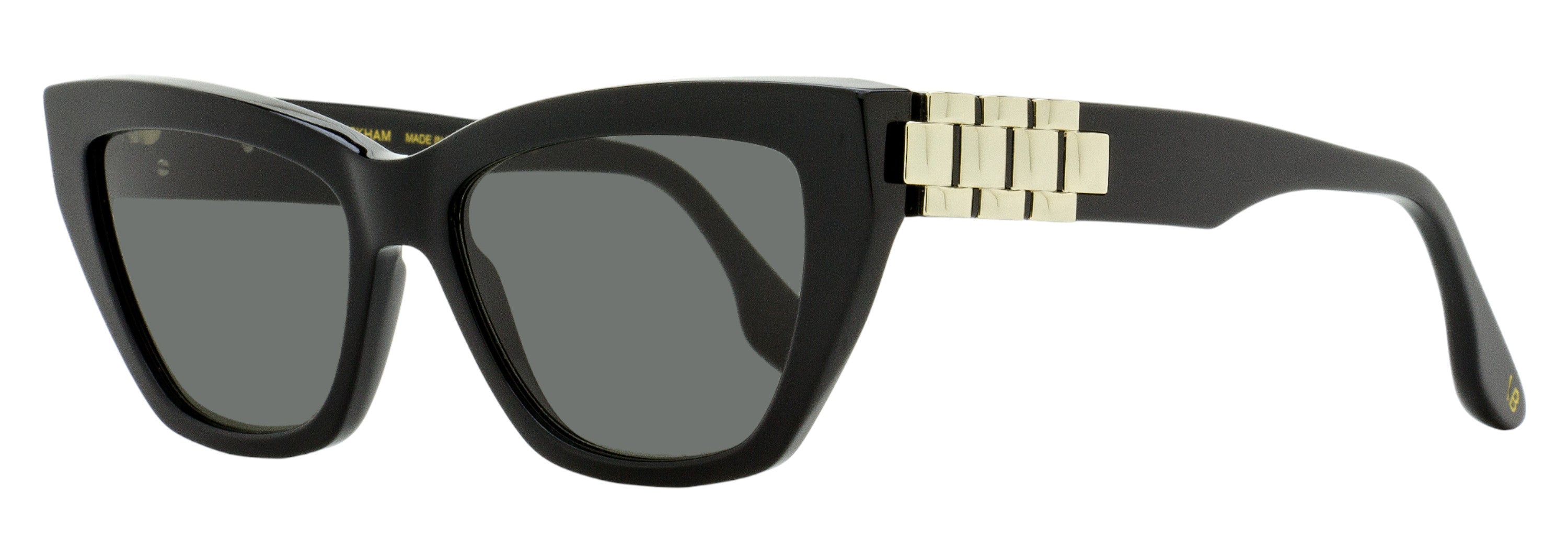 

Женские солнцезащитные очки «кошачий глаз» Victoria Beckham VB668S 001 с цепочкой, черные, 55 мм Victoria Beckham, 001