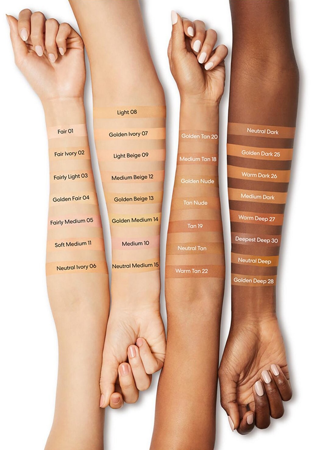 Тональный крем Original Foundation Spf 15 bareMinerals, 13 золотисто-бежевых оттенков — фото 3