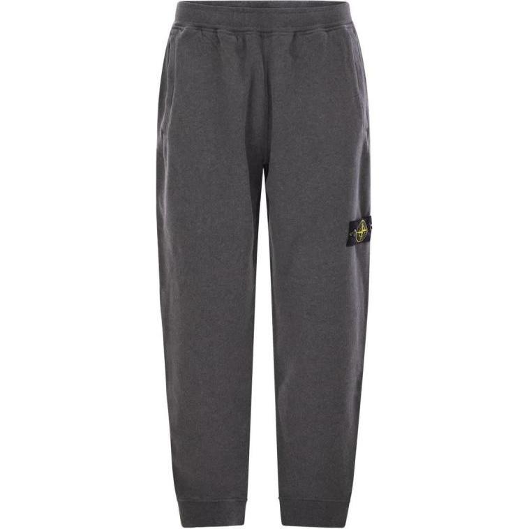 

Футболка с нашивкой-логотипом Узкие спортивные брюки STONE ISLAND, Темно-серый