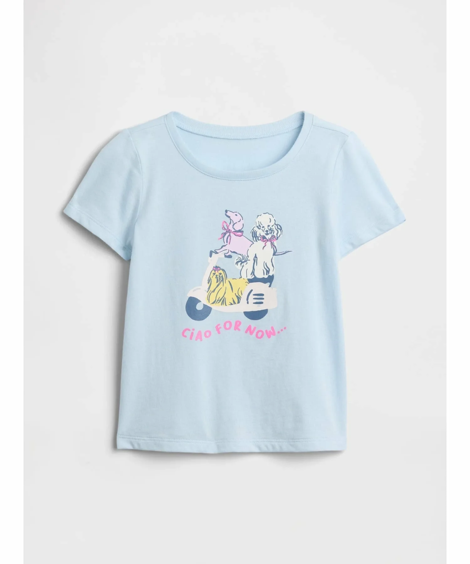 Футболка с графическим принтом (K)babyGap GAP, POOLSIDE_BLUE