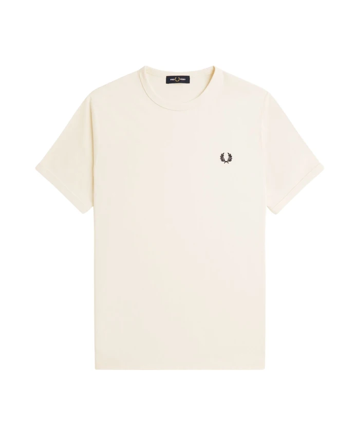 

Футболка Ringer с культовым дизайном Fred Perry, бежевый