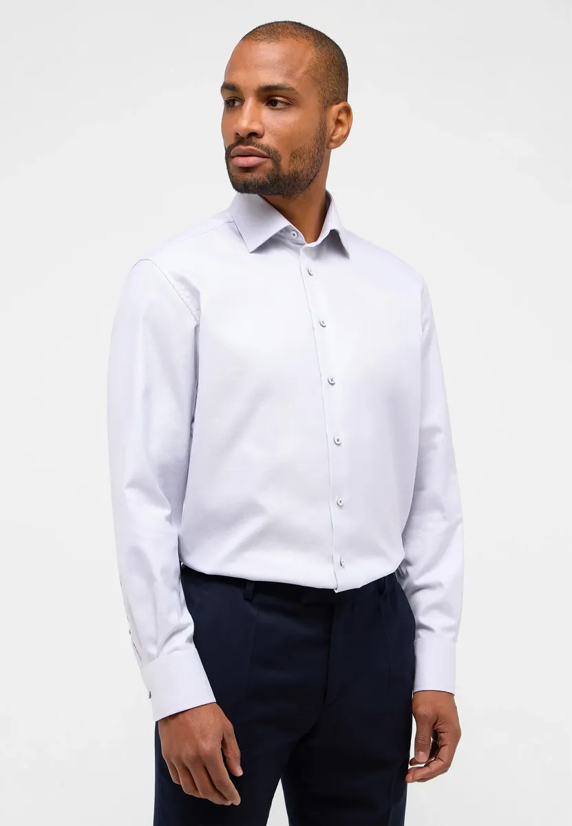 

Рубашка Eterna с длинными рукавами "COMFORT FIT", серый