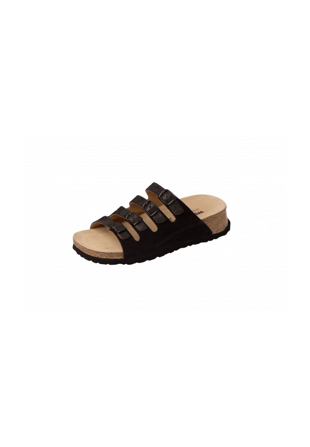 Мюли на танкетке Schuhmode Weeger, цвет Schw Met
