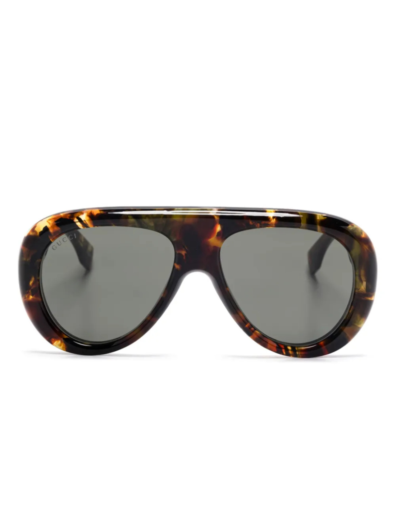 

Gucci Eyewear солнцезащитные очки-пилоты, коричневый