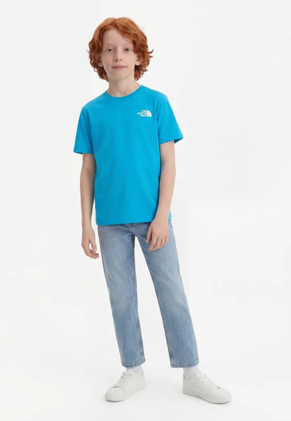 Футболка унисекс с принтом The North Face, Meridian Blue