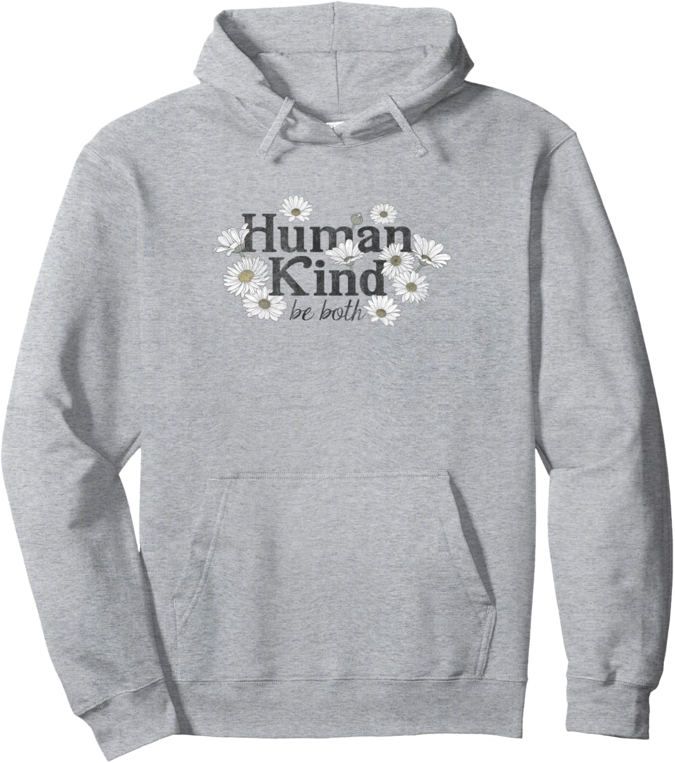 

Толстовка Human Kind Be Both Daisies, серая Trendy Apparel, Серый, Толстовка Human Kind Be Both Daisies, серая Trendy Apparel