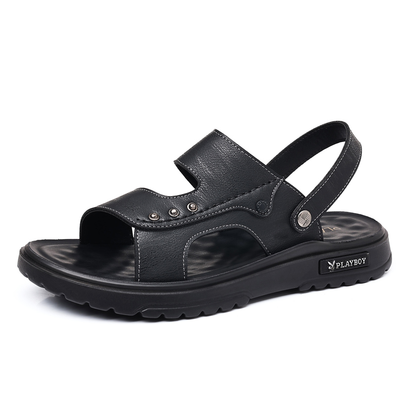 

Пляжные сандалии мужские Playboy, 2023 Black Sandal