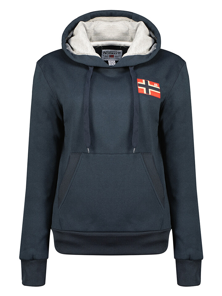 

Толстовка Geographical Norway Hoodie Genifer, темно-синий