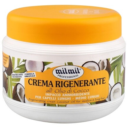 

Маска для волос Milmil с кокосовым маслом (Crema Rigenerante) 500мл