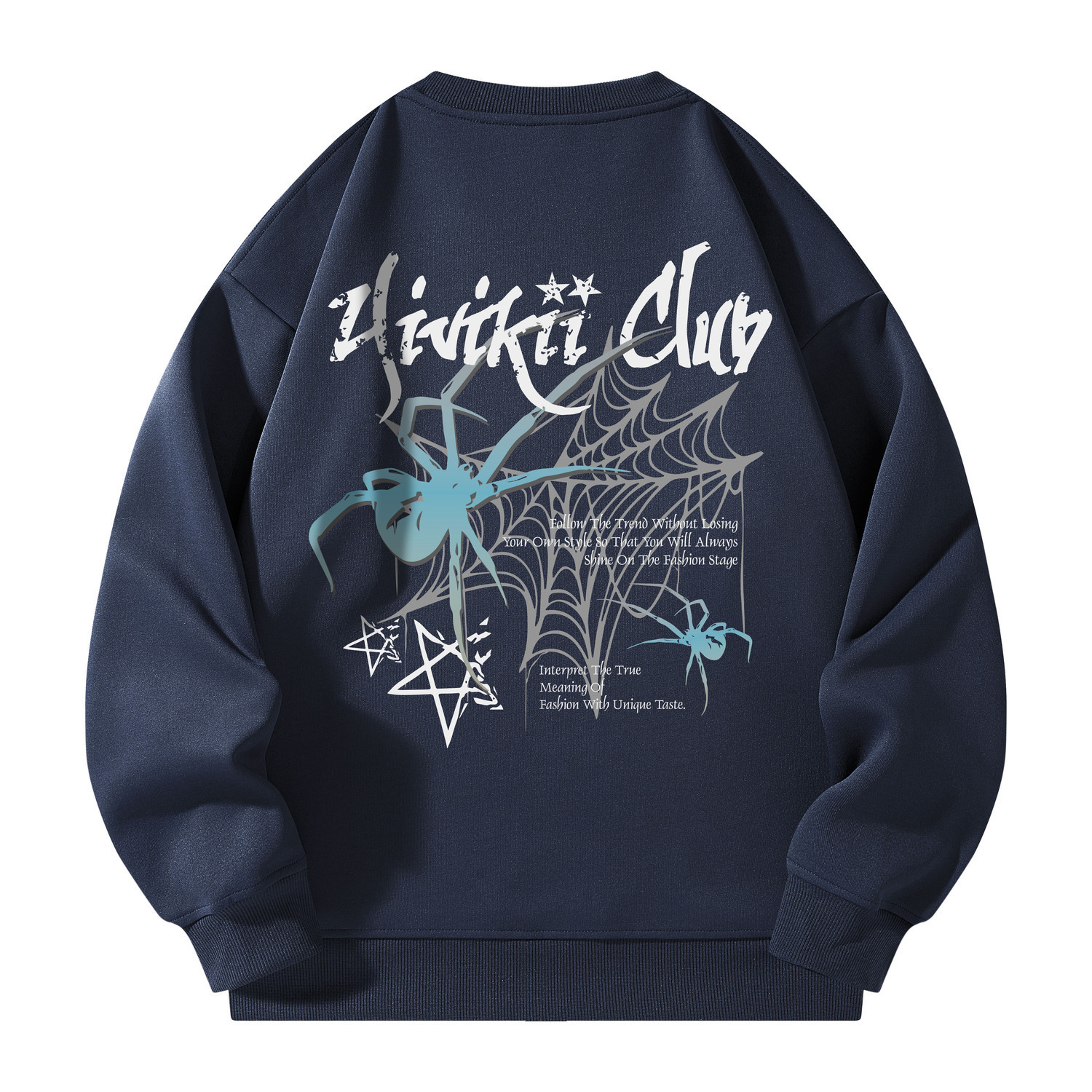 

Унисекс свитшот YIVIKII, темно-синий