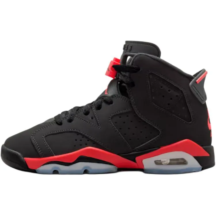 Jordan Air 6 Low top Детские баскетбольные кроссовки Black