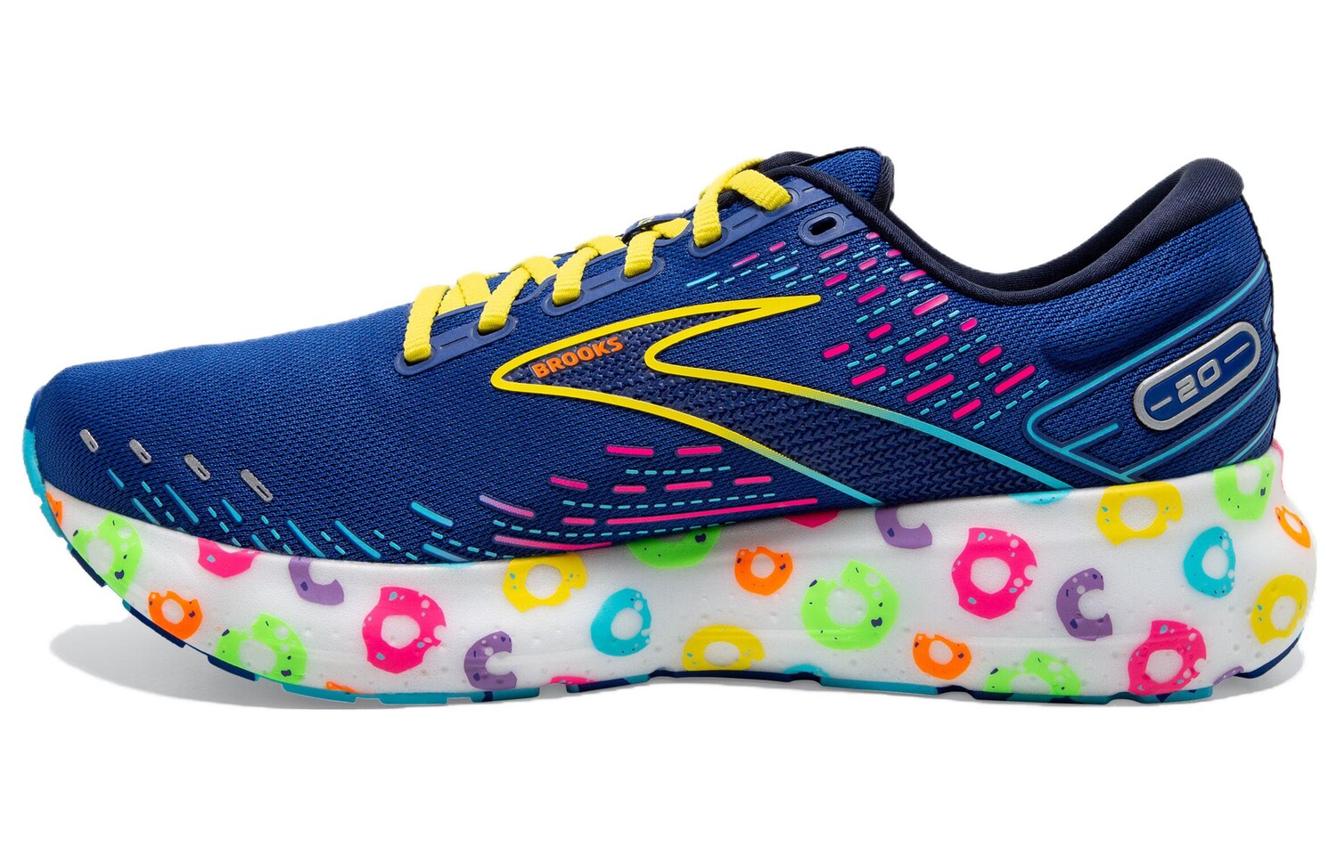 

Кроссовки Brooks Glycerin 20 'Bowl O', синий/желтый