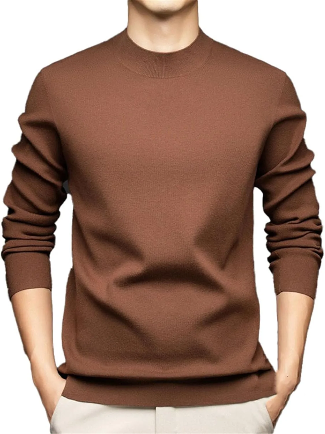 

Толстый свитер мужской с круглым вырезом CXLCZNKG