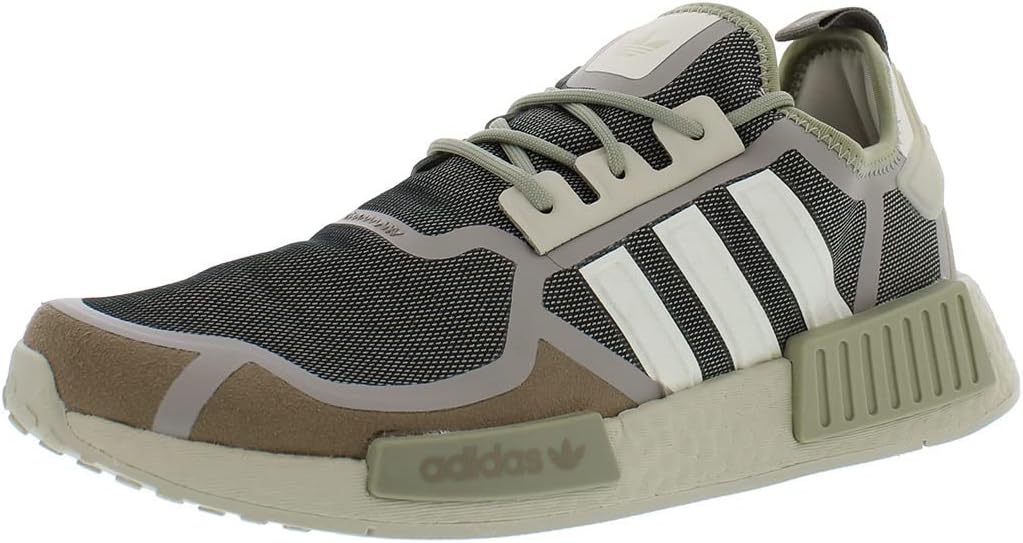 Мужские кроссовки adidas NMDR1, белый/коричневый/светло-коричневый