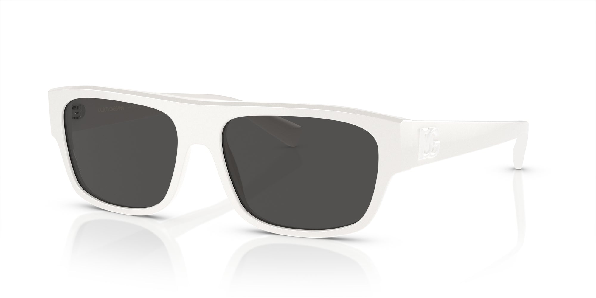 

Dolce & Gabbana DG 4455 331287 57 мм мужские солнцезащитные очки-пилот, белый