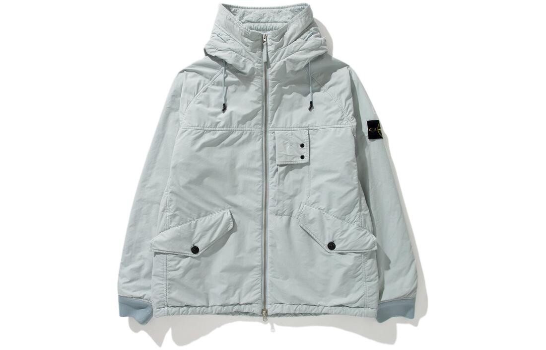 

Куртка мужская жемчужно-серая Stone Island, серый
