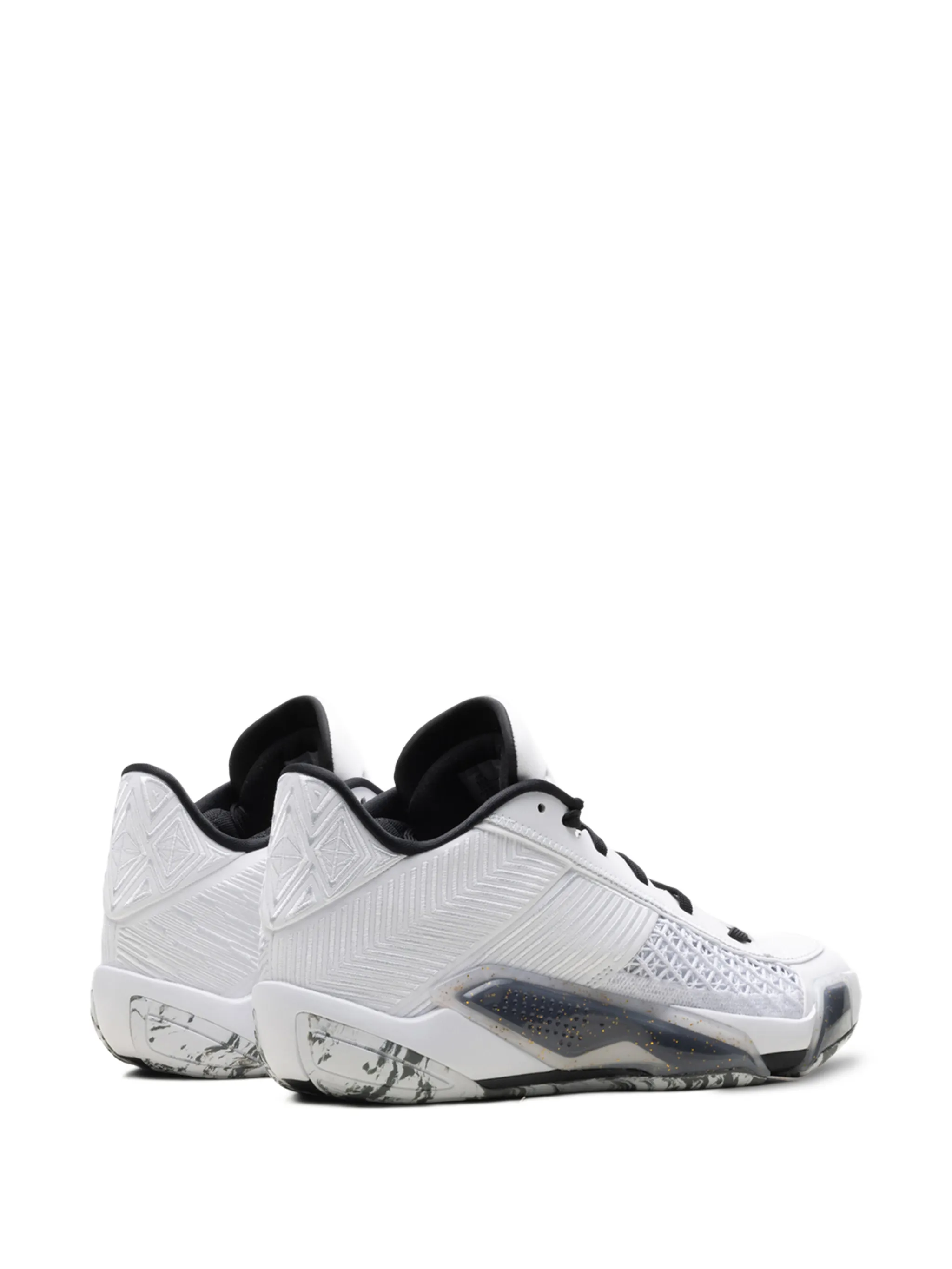 Кроссовки 38 Low/ Metallic Jordan, белый — фото 3