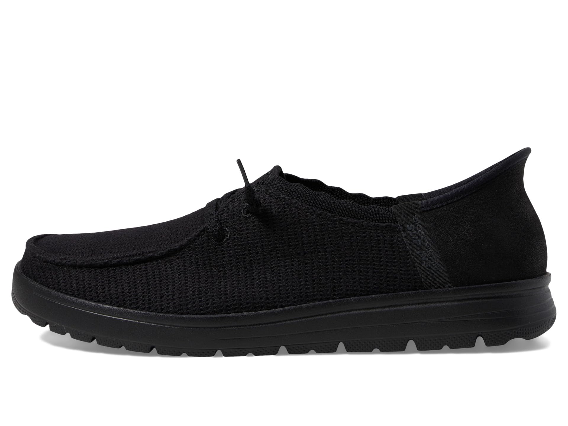 Кроссовки SKECHERS Venice - Coastal Groove Hands Free Slip-Ins, черный — фото 4