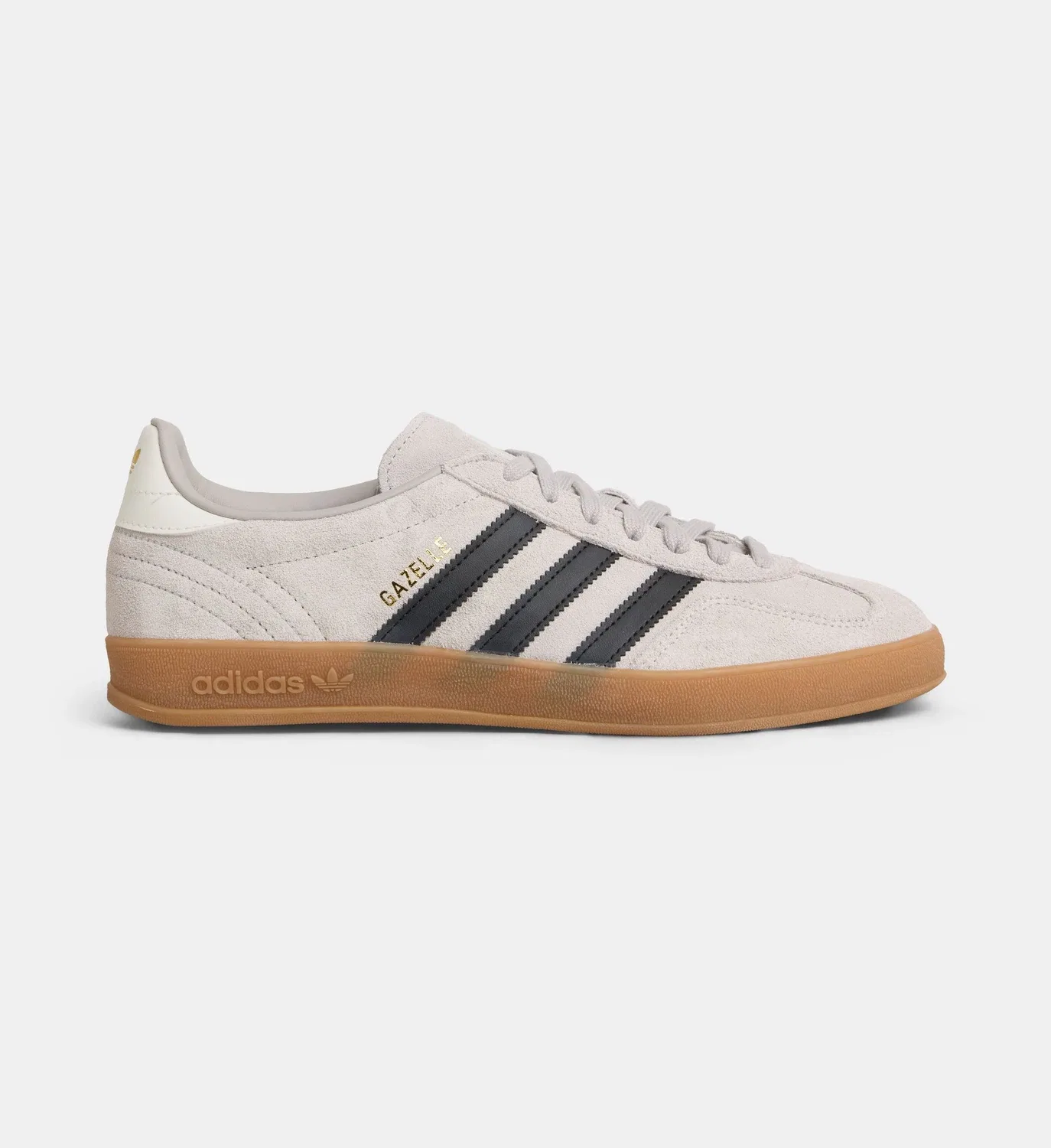 Низкие кроссовки Gazelle Indoor из замши adidas Originals, серый