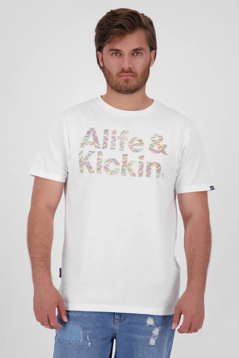 

Футболка Alife & Kickin "Мужская футболка с логотипом IconAK Shirt", белый