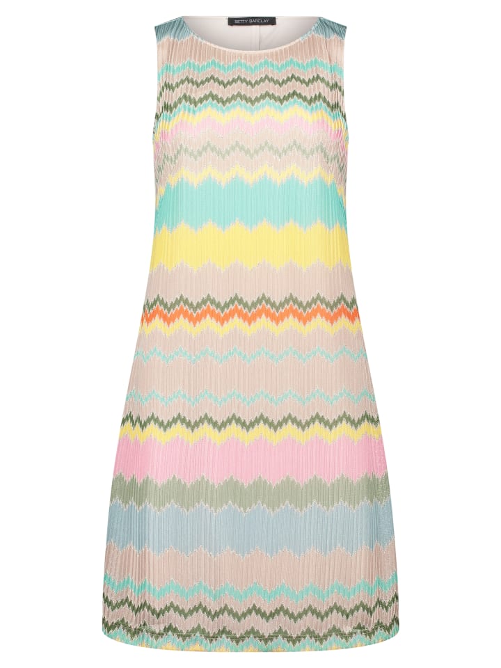 

Короткое платье Betty Barclay Etuikleid ohne Arm, цвет Beige/Green